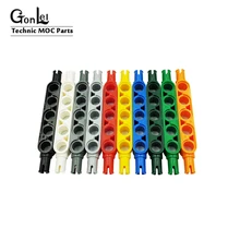 10 1x5 Pçs/lote Feixe de Alta-Tecnologia Especial Grosso com 2 Atrito Cumes Pinos Conectores MOC Blocos Tijolos DIY Brinquedos fit 32316