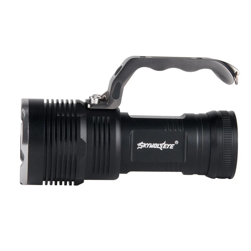

Outdoor Search Handheld Spotlight Flashlight USB Rechargeable Flashlight Hunting Explore High Power Super Bright
