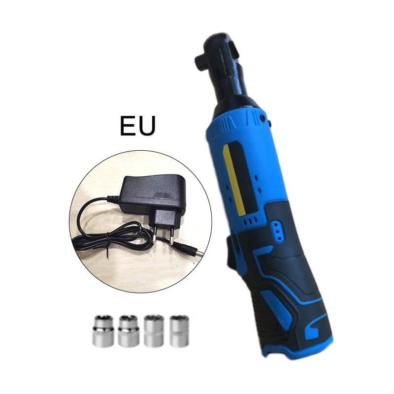 

Electric Ratchet Wrench 40NM 230rpm Repair Maintenance 100-240V 50/60 HZ Fast Charging Extend Tool Life