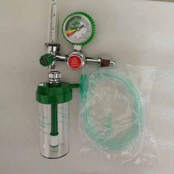 

Western type medical use oxygen regulator with CGA540 input for cylinder