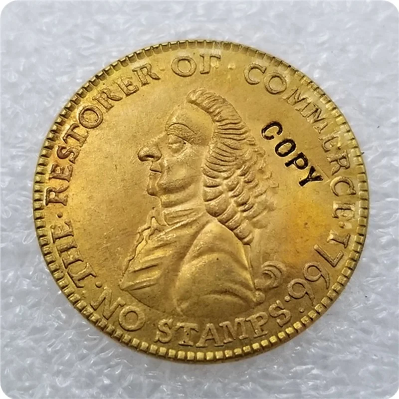 1766 Ireland медь копия монет памятные монеты-копии монет медаль коллекционные монеты