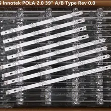Светодиодный Подсветка подсветка полосы 9 лампы для LG 3" ТВ 39LN5100 INNOTEK POLA 2,0 39 39LN5300 39LA620S POLA 2,0 39LN5400 HC390DUN-VCFP1