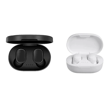 

A6S Mini TWS Twins True-Wireless In-Ear BT5.0 Stereo Earphones Earbuds Sports Headsets with Mic 280MAh Auto Charging Box