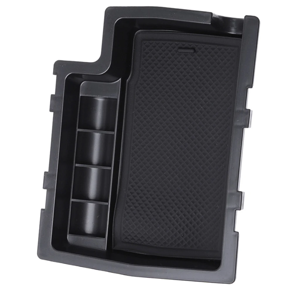 For Subaru Xv Crosstrek 2012-16 Case Armrest Storage Box Black Accessories Car Auto Useful