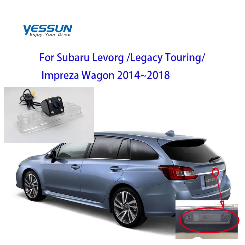 Yessun камера номерного знака для subaru Levorg Legacy Touring Impreza Wagon~ Автомобильная камера заднего вида для Impreza