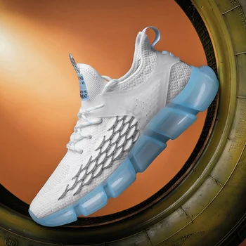 

2020 Super Cool Jogging Shoes For Men Breathable Running Shoes Men Wearable Mens Gym Sneakers Rubber Sole Athletic Shoes Men