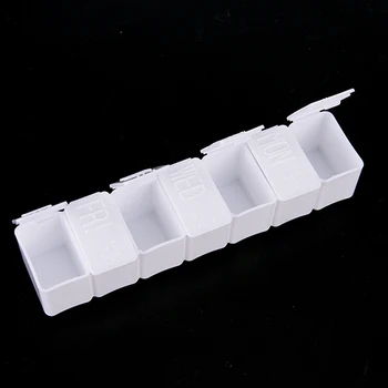 

1PCS 7 Days Weekly Tablet Pill Medicine Box Holder Pill Box Splitters Storage Organizer Container Case
