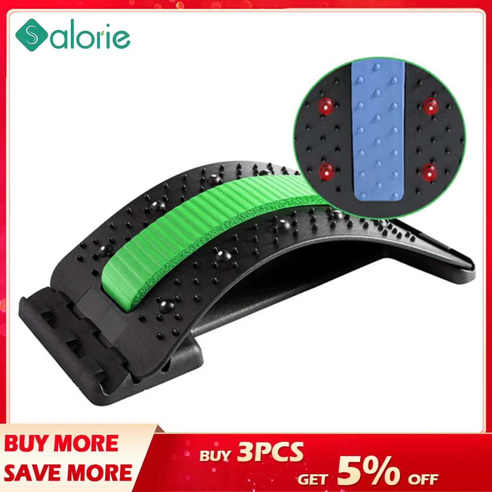 Cut Price Support-Equipment Massager-Stretcher Device-Back Lumbar-Relief New Adjustable lbQKMqZKLJE