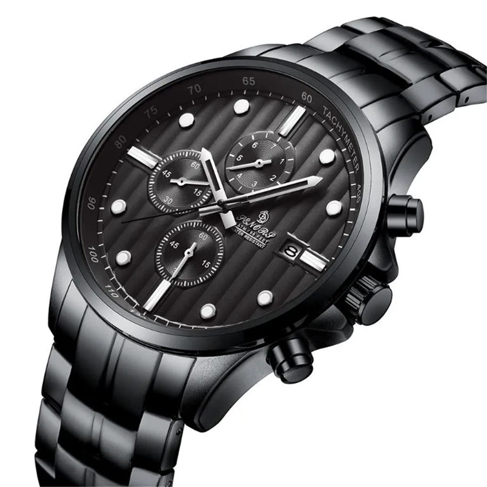 

Men's Quartz Watch Multi-function Chronograph Calendar Luminous Casual Waterproof Men's Watch