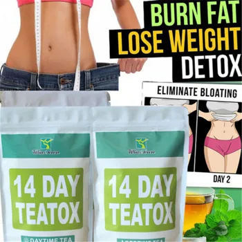 

14 Days Detox Slimming Weight Loss Tea Appetite Suppressant Thin Belly for Day and Night Healthy Effective 2020 Hot Sale