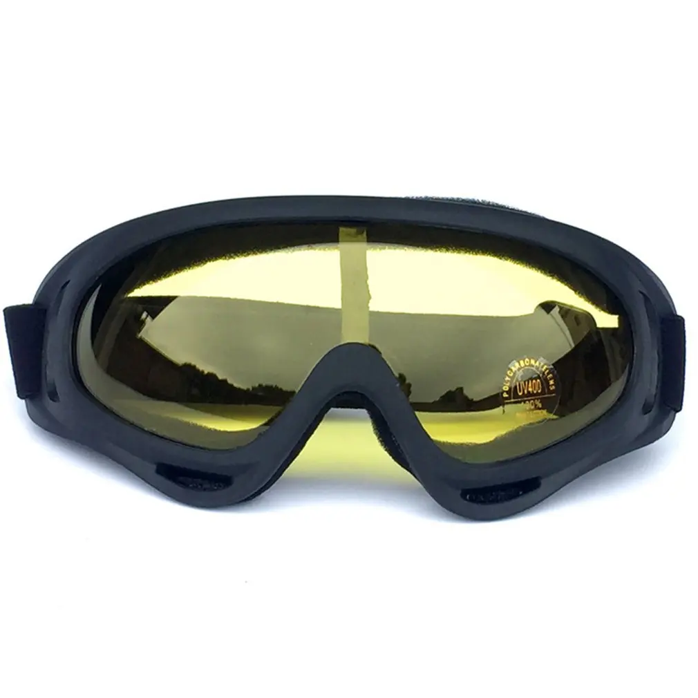 

Winter Snow Sports Skiing Snowboard Snowmobile Anti-fog Goggles Windproof Dustproof Glasses Anti-fog Mirrored Lens Goggles