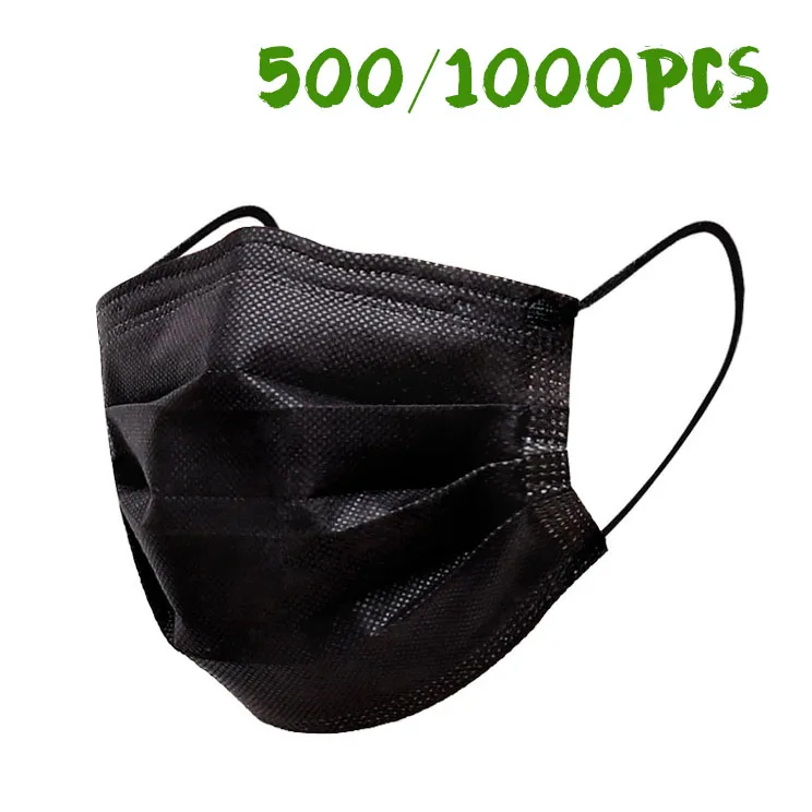 500/1000 шт. черные маски для лица|Маски| |