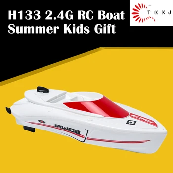 

TKKJ H133 1/47 2.4G Electric RC Boat 20mins Play Time Remote Control Outdoor Toys for Summer Kids Gift