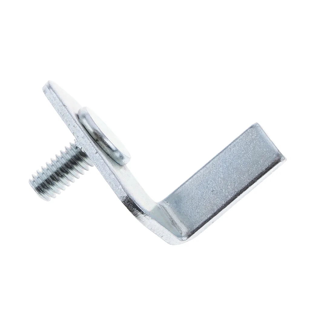 Rear Header Pipe Exhaust Bracket Tab for Harley Touring 1998-2008, Silver