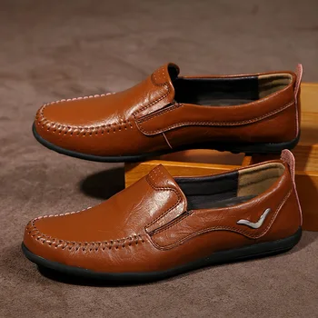 

Casual Shoes Men Sepatu Pria Size Driver Slip-on Chaussure Homme