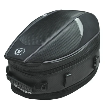 

Multifunctional Rear Seat Waterproof Cover Motorcycle Tail Bag Durable Travel Luggage Riding Helmet Storage With Strap Tank