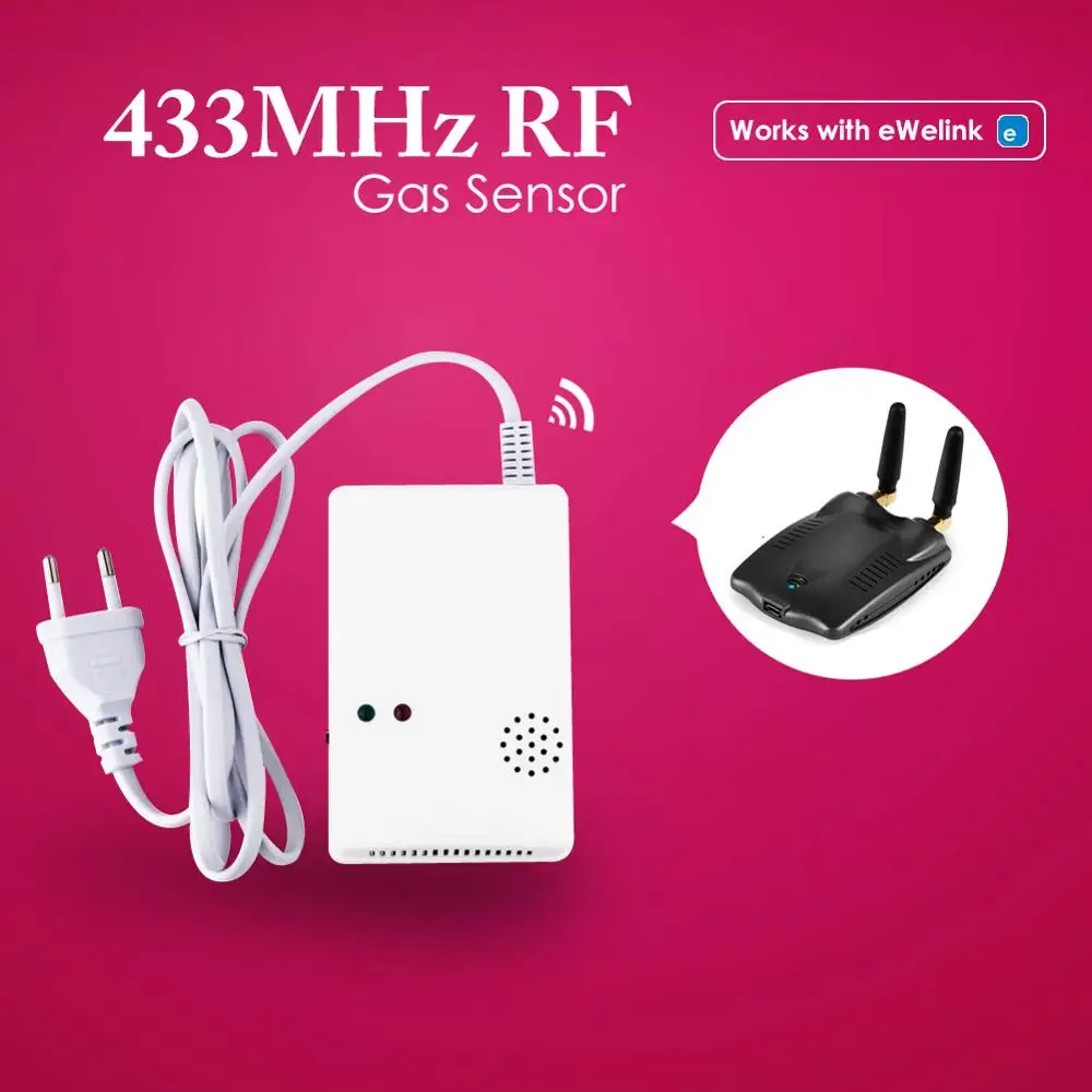 

EACHEN Gas Detector Sensor 433MHz(RF-G)