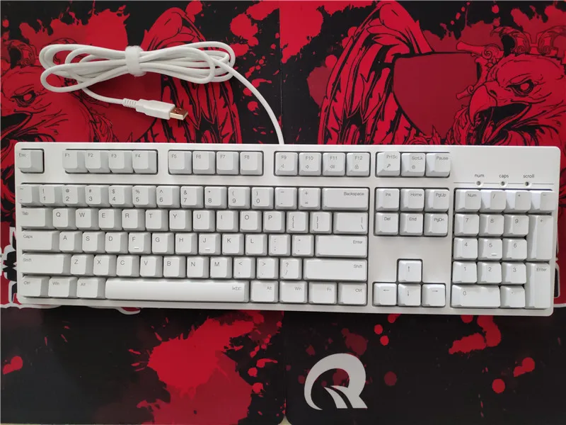 Клавиатура IKBC C104 игровая механическая толстая клавиатура PBT переключатель cherry mx