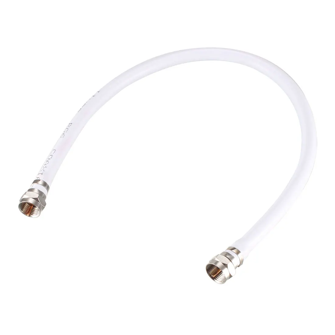 

uxcell RG6 Coax Jumper Cable With F Type Male to F Type Male Connectors 0.3Meter/1ft