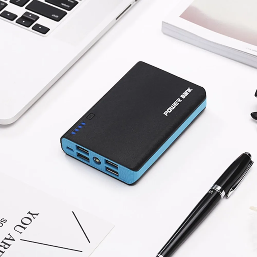 Наборы для самостоятельной сборки Корпус Корпуса 4 usb порта сварочный блок питания зарядное устройство корпус модуль pcba мощность ed 4 шт 18650 батареи