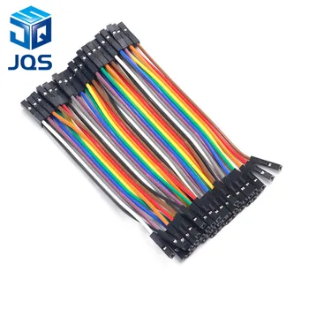 

40PCS Dupont 10CM Female To Female (F-F) Jumper Wire Ribbon Cable for Arduino