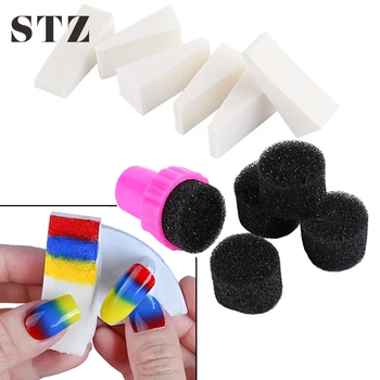 

Soft Triangle Sponges Nail Art Stamper Tools Gradient Color Stamping Transfer Painting Stampers DIY Nail Accessories Tools #1597