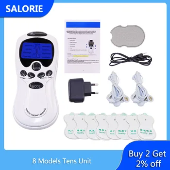

8 Models Tens Unit Physiotherapy Tens Machine Massager for Body Neck Massager Electric Muscle Stimulator Slimming Health Care