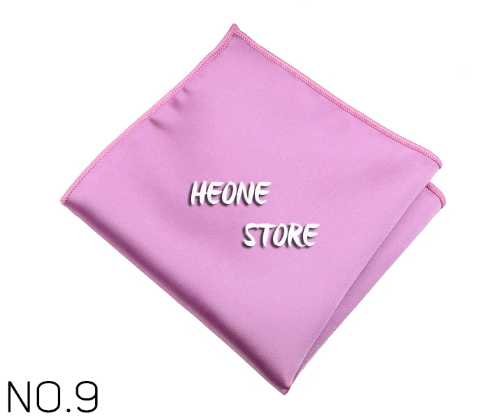 Einfarbiges Polyester-Einstecktuch für Herren, Anzüge, glänzend, klassisch, Marineblau, Rot, Schwarz, lässige Taschentücher, Bar, Hochzeitsaccessoires – Detail 10