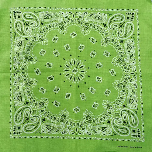 New Fashion Hip Hop 100% Cotton Bandana Square Scarf 55cm*55cm Black Red Paisley Headband Printed For Women/Men/Boys/Girls - Image 22