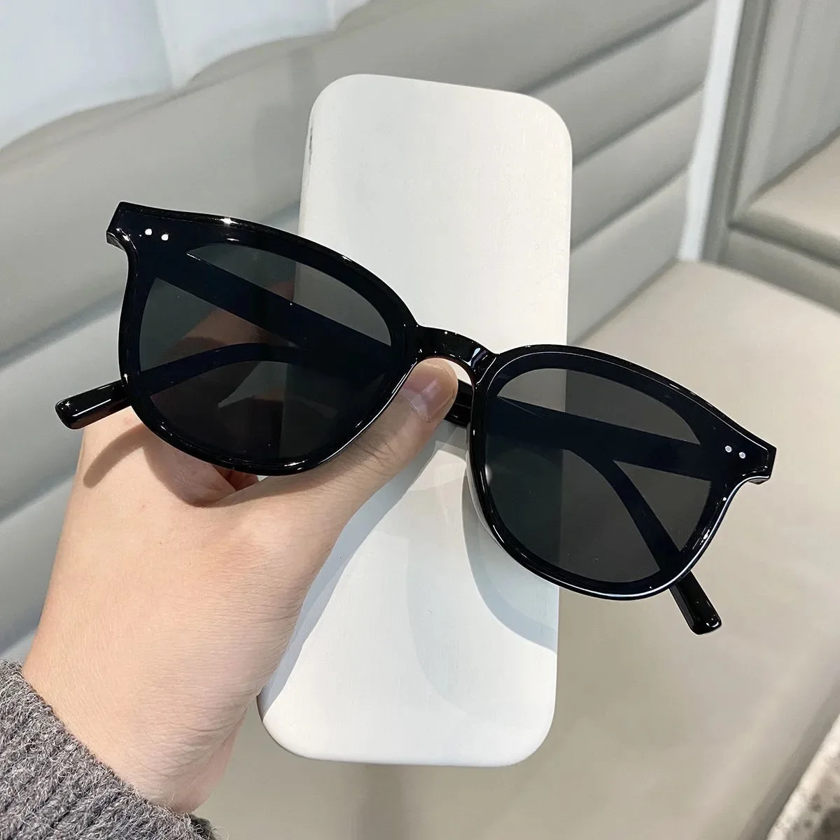 Brand Designer 2021 new Sunglasses Women men Plastic Sun Glasses Classic Retro unisex square sunglasses yellow lenses_voghion.com