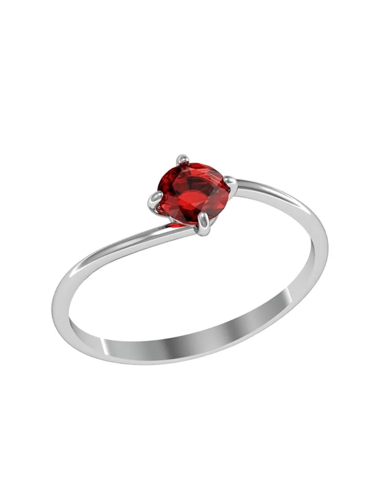 Кольцо 1 алпанит цв.рубин | Украшения и аксессуары