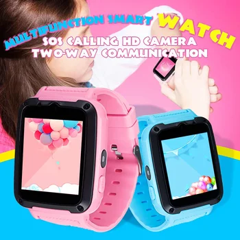 

Kids Smart Watch Kids Call for Children GPS SOS Antil-lost Waterproof Smartwatch 2 Way Talk Baby Clock Location Tracker Watches