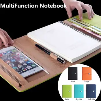 

A5 Business Office Notebook Notepad Meeting Diary Journal Planner Office Book Leather Dairy Note Book Students School Supply