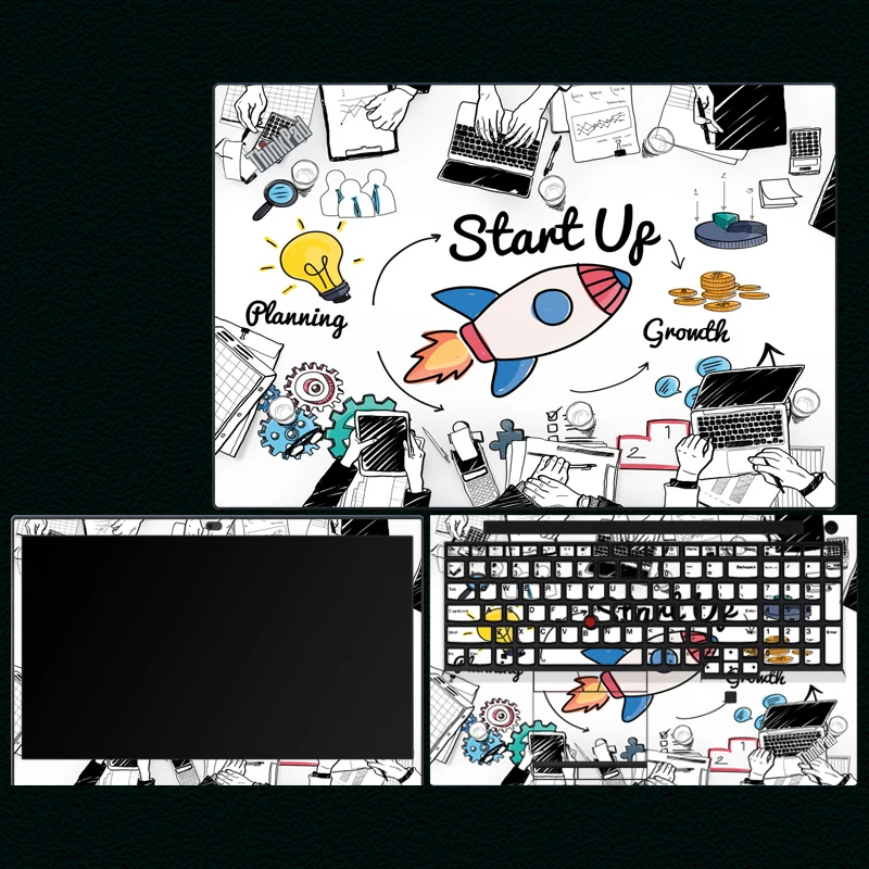 NoteBook Protective Films 3-Sides Decals for Lenovo ThinkPad X13/X 13 YOGA 2/3/4 Gen X390/X380/X280/X270/X260/X250