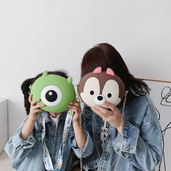 

Female's Crossbody Bag Fashion Silicone Girl's Messenger Bag Funny Women Big Bag Zipper Shoulder Handbags Zipper Soft Purse Bags