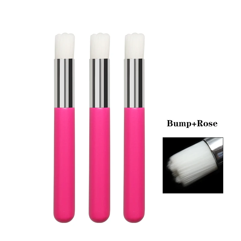 Bump rose 5 шт./лот щетки для носа, кисти для макияжа, очищающие косметические щетки для удаления черных точек - Handle Color: Bump rose