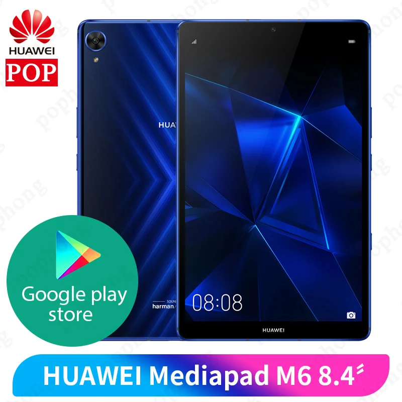 Asli Huawei MediaPad M6 8.4 Inci 4GB 64GB Wifi Tablet PC Kirin980 Octa Core Android 9.0 Google Play 6100 MAh Tipe C 2560x1600-in Tablet from Komputer 