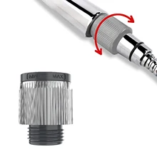 Регулятор расхода воды, насадка для душа, клапан управления потоком воды, ручные насадки для душа, регулируемые аксессуары для душа