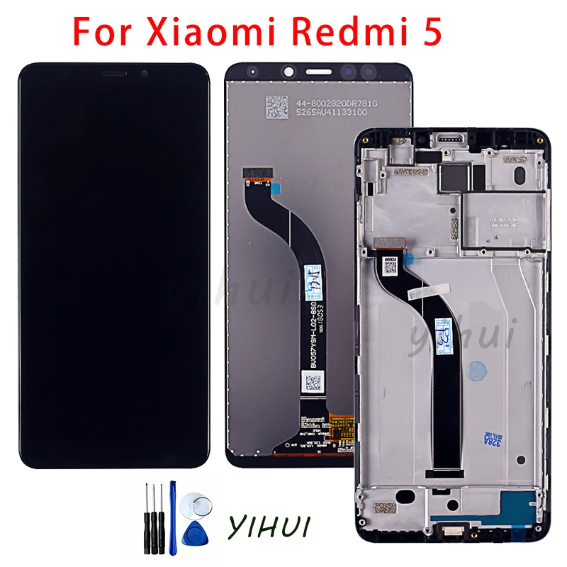 Оригинальный ЖК-дисплей 5 7 дюйма для XIAOMI Redmi с сенсорным дигитайзером в сборе