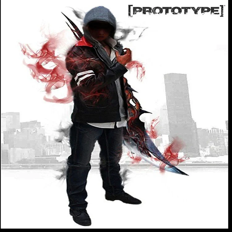 Dragon Leather Jacket Men NEW Prototype Alex Mercer Jacket Dragon