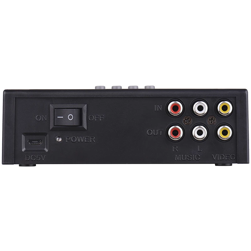 ABGN Hot-MF8 мини портативный микрофон аудио микшер с USB DJ смешивания звука домашний усилитель консоль для караоке(черный, ЕС Plug