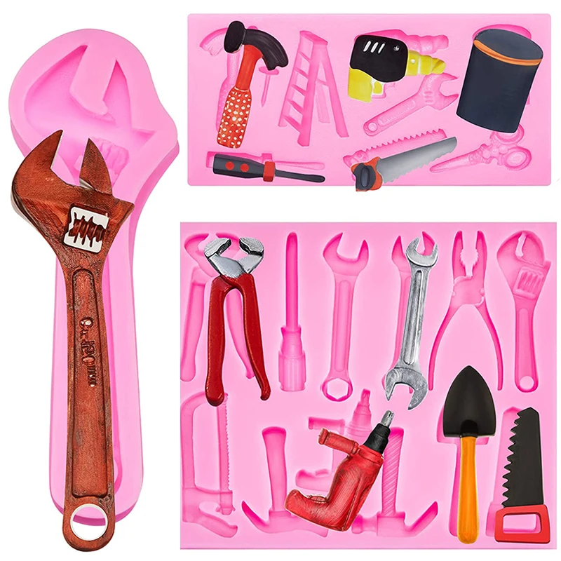 Description Picture 2 of itemHand Tools Silicone Mold 3D Sugar Chocolate Fondant Molds Cupcake Fondant Cookie Decorating Mold Desserts Cupcake Cake Topper