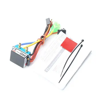 

160A/320A 480A Brushed ESC Dual-Way Bidirectional ESC Water/Air-Cooled Waterproof Speed Controller For Rc Cars/Boats