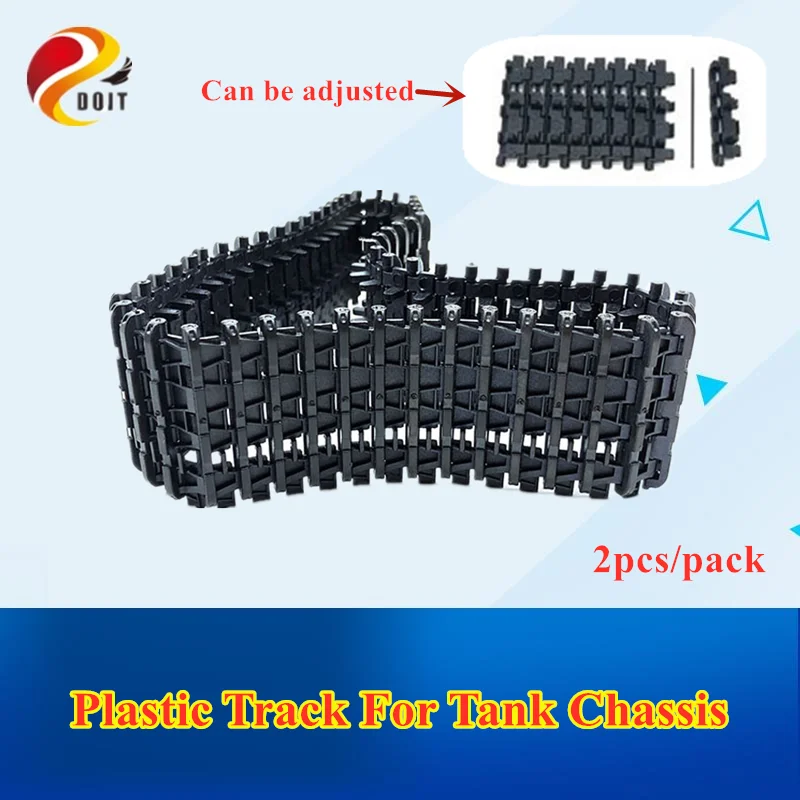 DOIT 2 шт. пара пластиковых гусениц гусеницы цепные колесо трекера с резьбой для