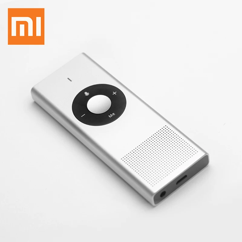  Xiaomi Moyu Translator Portable AI Voice 14 Languages Mini translator Intelligent Pocket Device for