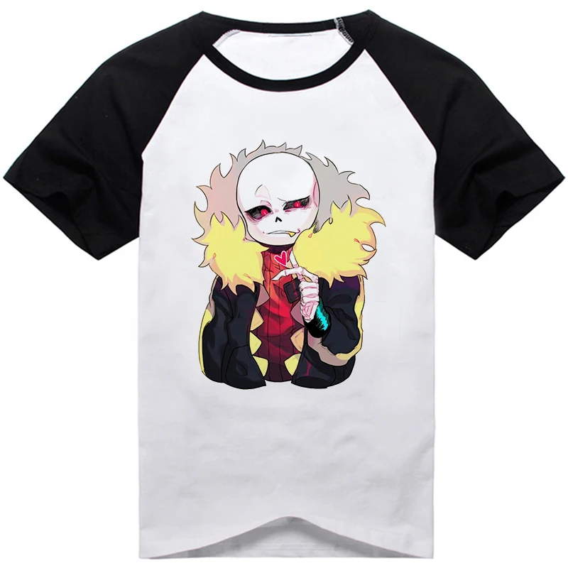 Лидер продаж футболка с надписью Undertale для игр фриск Санс Чара унисекс аниме