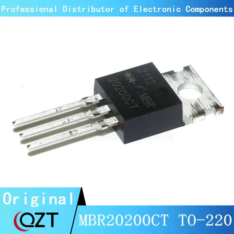 new original 10pcs sbr20200ct mbr20200ct sbr20200ctfp sbr20200f or sbr20100ct sbr20150ct sbr20300ct schottky barrier rectifier 10pcs/lot MBR20200CT TO220 MBR20200 MBR20200C 20A 200V TO-220 chip New spot