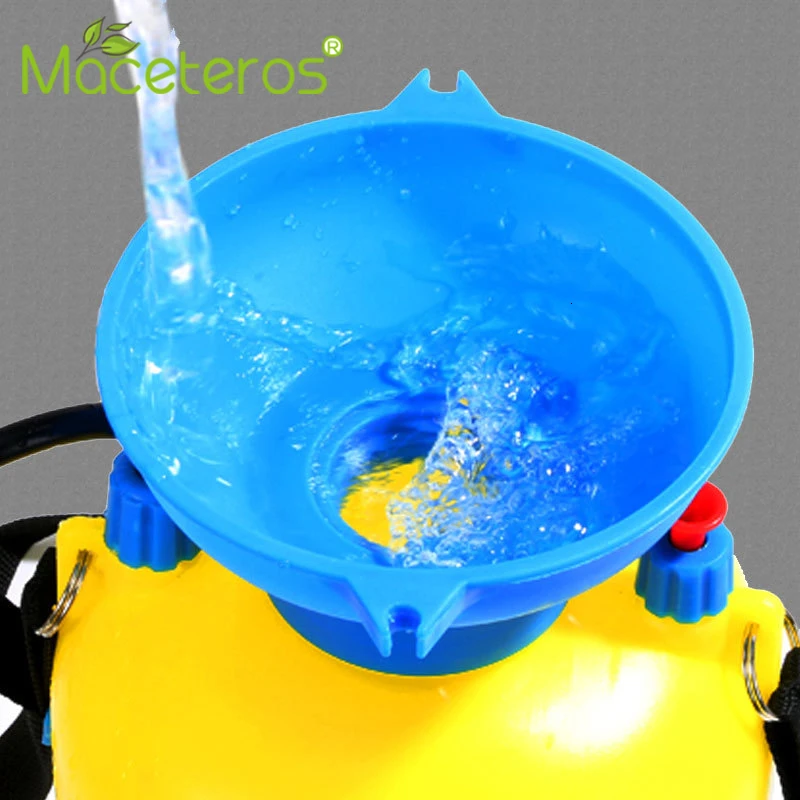 MACETEROS 3L Yellow Shoulder Type Sprayer Small Sprayer Household Manual Pump Watering Flower Spray Pot Gardening Spray Series