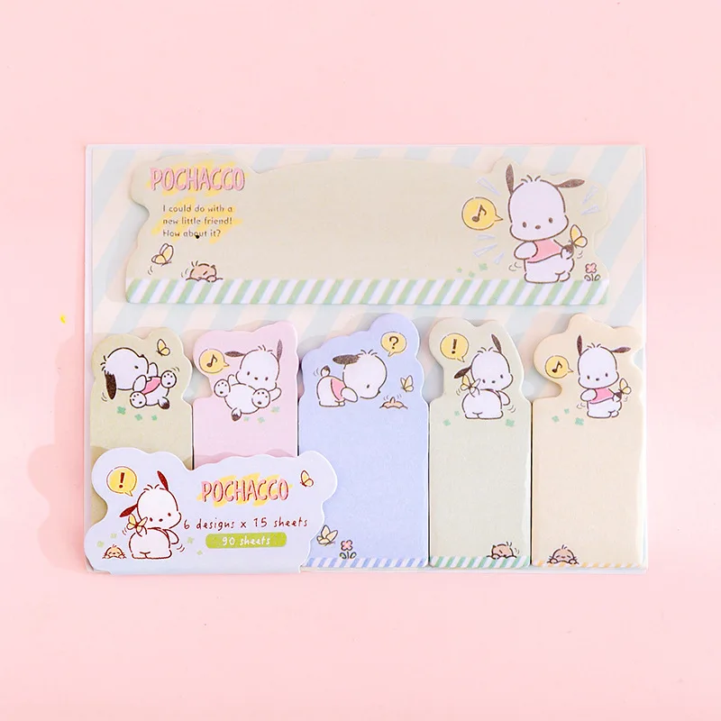 Kawaii Sanrio ленивое яйцо Гудетама Мелодия Twinstar пальцы Набор стикеров для заметок записная книжка школьные офисные принадлежности подарок канцелярские принадлежности - Цвет: 02