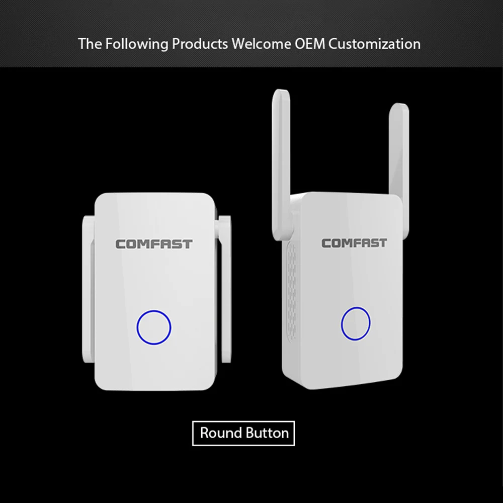 COMFAST WiFi расширитель диапазона 1200 Мбит/с 360 градусов полный охват внешняя антенна сигнала антенна беспроводной WiFi ретранслятор